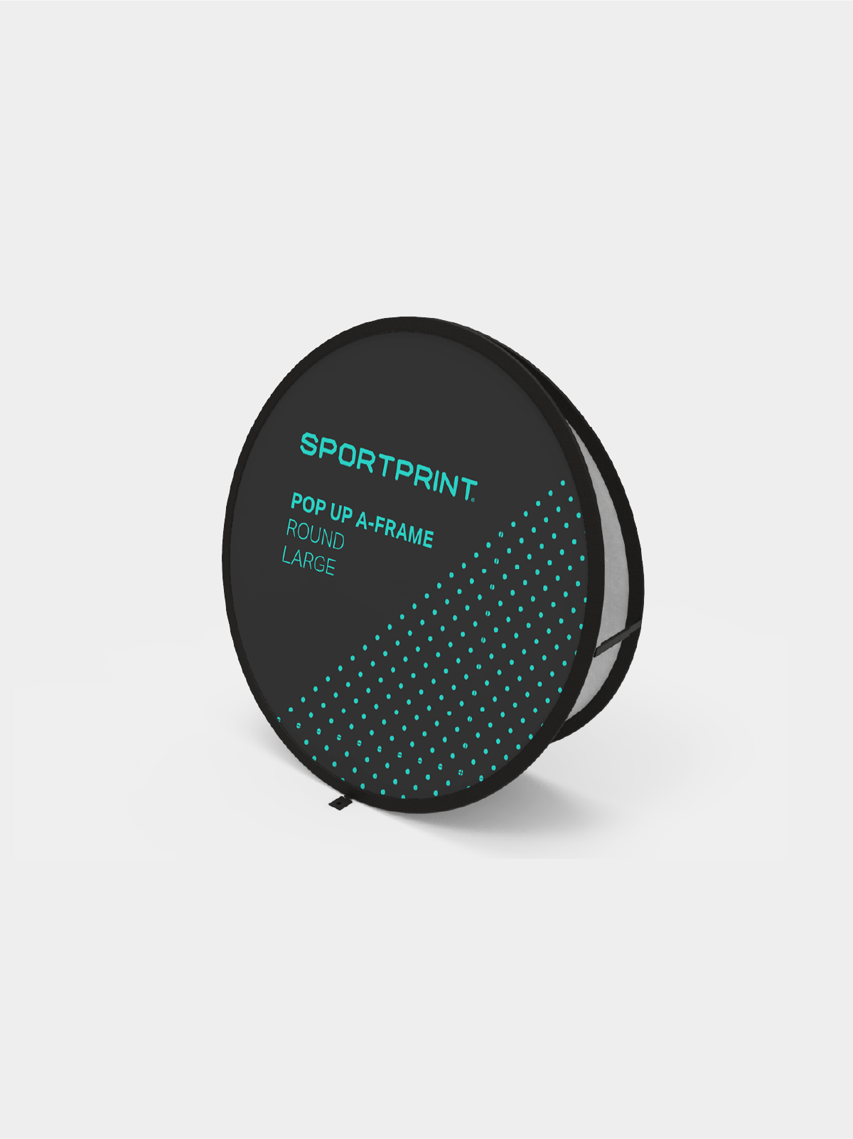 POP UP A-FRAME - ROUND